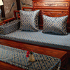 红木沙发坐垫中式实木家具沙发垫四季通用防滑定制罗汉床垫五件套