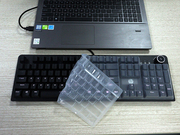 适用惠普台式机械键盘保护膜GK400 GK100 GK520透明彩色防水防尘垫G500K10 k200电脑K300 K500键位防尘罩套