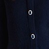 毛衣钻扣长方扣子开衫女大纽扣蓝色Q水钻平底手缝钮扣