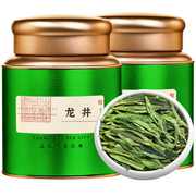 龙井茶2023新茶杭州明前龙井，绿茶豆香型春茶，罐装茶叶500g自饮送礼