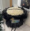 99朵白玫瑰花束送女友，生日鲜花速递同城，北京丰台大兴花店配送鲜花
