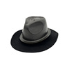 毛呢礼帽pvc塑料帽托巴拿马草帽保护透明帽托锥，形帽拖黑色不变型