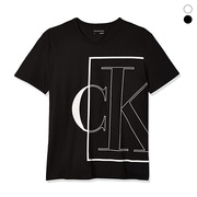calvinklein凯文克莱短袖，t恤ck夏季男装，流行logo印花圆领打底衫