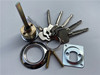 实力公检锁头单头锁芯十字带，尾锁芯外装门锁通用锁芯防盗门锁