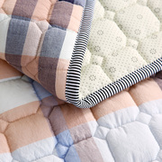双重防滑全棉床垫子1.8x2.0米薄款可折叠保护垫 褥子双人1.8m床