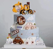 五角星爱心翻糖蛋糕模具卡通云朵生日装饰磨具数字字母饼干切模