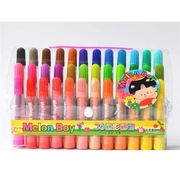 西瓜太郎水彩笔 12 24 36色儿童绘画涂鸦笔 宝宝大容量彩色笔