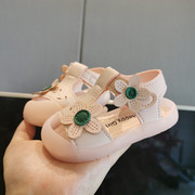 2023儿童凉鞋女婴儿凉鞋，防滑软底0-3岁小公主鞋学步鞋女宝宝