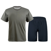 体能训练服套装夏季男女军迷短袖短裤作训服速干透气体能t恤