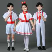 儿童合唱服中小学生男女表演服装少先队员红领巾演出服唱红歌