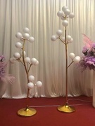 婚庆婚礼道具棉花树路引灯，舞台橱窗布置装饰圆球发光幸福果树