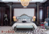 欧式法式家具新古典(新古典)黑檀钢琴漆ds905床头柜，花架床前凳床6999