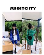 断码不退不换 sweetcity儿童日系范笑脸长袖衬衫or休闲短裤