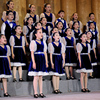 儿童合唱服演出服中小学生合唱团诗歌朗诵服装男女童大合唱背带裤