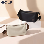 golf包包2024时尚帆布斜挎包，女休闲单肩健身运动小包包手机包