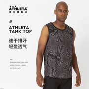 athleta阿仕利塔速干运动背心，男无袖宽松透气舒适潮流男背心