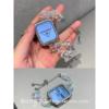 iwatch表带高级感金属水晶手链条适用于苹果手表987654se小香风女