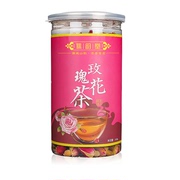 谯韵堂玫瑰花茶100g/罐 平阴苦水干玫瑰重瓣红玫瑰泡水喝养生茶