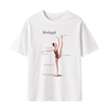 原创经典芭蕾舞姿术语ballet艺术短袖半袖T恤休闲圆领加绒厚卫衣