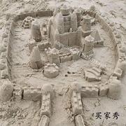 沙滩城堡模沙具沙子玩具套装海边外挖沙女孩286儿童玩户大号宝宝