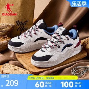 中国乔丹板鞋男2024春季鞋子黑白熊猫面包鞋情侣休闲运动鞋男