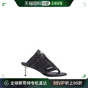 香港直邮coperni女士，牛仔开放式夹趾凉鞋copsh51202