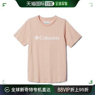 香港直邮潮奢columbia哥伦比亚女童，csclogo™基础，款短袖t恤(