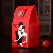 婚庆用品欧式新人婚礼喜糖盒创意喜糖盒子小号结婚糖盒喜糖大号