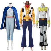 玩具cos总动员4胡迪全套cosplay服装巴斯光年牛仔警长牧羊女 男装