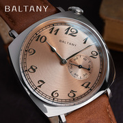 浪子1921致敬手表st1701不锈钢，4046豪华个性，小秒方形自动腕表男士