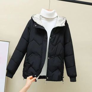 小个子棉服女短装2023年冬季韩版显瘦棉衣，冬天加厚小棉袄外套