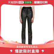 香港直邮潮奢 Alexander Wang 女士黑色拼接长裤
