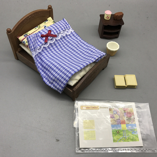 家族日本 家族森贝尔玩具 大床双人床家具套装 无彩盒
