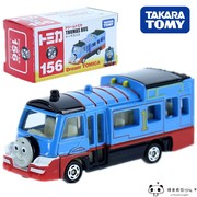 日本tomy多美卡tomica托马小火车，轨道模型thomas巴士合金车156号