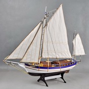 浪花号 1 30 喷漆外观（涂装版） 木质古典帆船模型拼装套材远晴