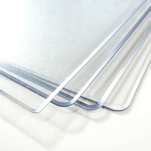 透明软玻璃餐桌垫pvc桌布，防水防油免洗防烫茶几桌面保护塑料垫子