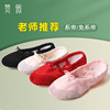 儿童舞蹈鞋女练功软底鞋女童，专用幼儿跳舞鞋中国舞形体猫爪鞋肉色