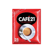 新加坡进口cafe21速溶无蔗糖白咖啡二合一办公提神即溶咖啡粉