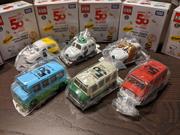 Tomy多美卡50周年史努比巴士合金小车模儿童玩具汽车摆件生日礼物