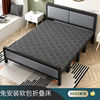 铁艺床1.5钢丝床折叠床，双人1米5折叠床，家用双人铁架床带床垫出租