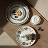 纳茉生活梦里花陶瓷餐具，套装家用餐盘，碗马克杯组合创意设计北欧风