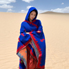 连帽斗篷女士披风时尚，穿搭拍照新疆沙漠，西藏草原旅游保暖披肩1016