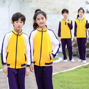 珠海斗门区统一小学生校服短袖，夏装男生女生，长袖套装运动服校服裤