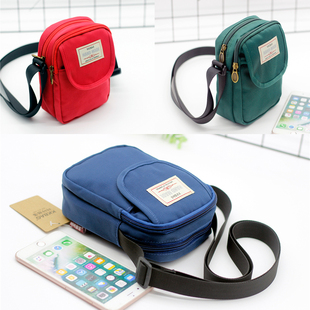 放手机包包简单款时尚，迷你小包包女斜挎宽带，装手机小方包手机袋布