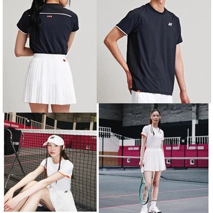 24春夏YONEX尤尼克斯韩国YY网球服男女款运动短袖吸汗T恤
