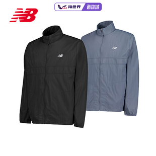 newbalance新百伦男梭织外套，nb休闲保暖夹克，防风上衣mj41276-bk