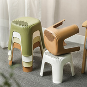 小凳子家用矮凳家用塑料，加厚大人板凳创意网，红防滑儿童椅子浴室凳
