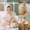 ins风宝宝拍照服装女童婴儿，周岁照公主，包屁哈衣裙1-2岁女孩礼服