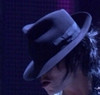 迈克尔杰克逊帽子MJ演唱会Billie Jean帽 纯羊毛绅士爵士礼帽