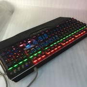 OUSAID欧赛得DK820复仇者插拔轴游戏机械键盘防水手托RGB吃鸡网咖